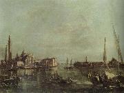 St.Mark-s Basin with San Giorgio Maggiore and the Giudecca Francesco Guardi